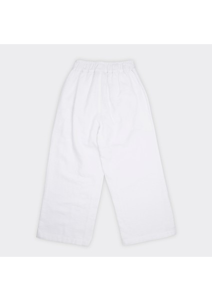Kız Çocuk Beli Lastikli Pantolon
