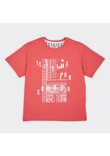 Erkek Çocuk Baskılı Tişört