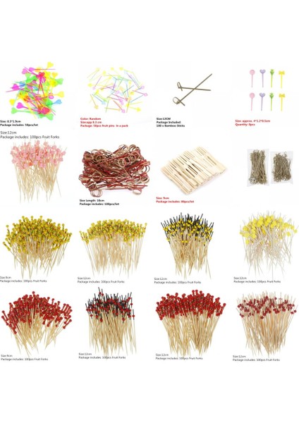 Stili Temizle Tek Kullanımlık Bambu Çatal Düz Parti Büfe Meyve Tatlıları Ikram Kokteyl Sandviç Çubuk Çöp (Yurt Dışından) fiyatları