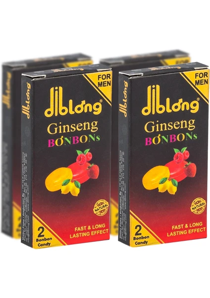 Dıblong Ginseng Bonbons 4'lü