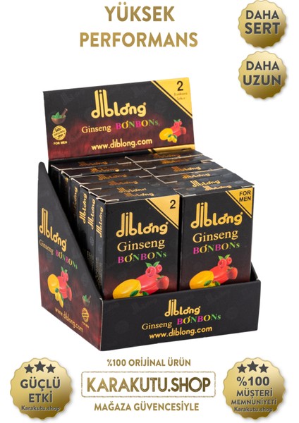 Dıblong Ginseng Bonbons 4'lü