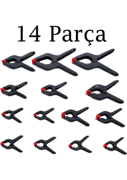 Hortum Tıkama Pense Seti 14 Parça