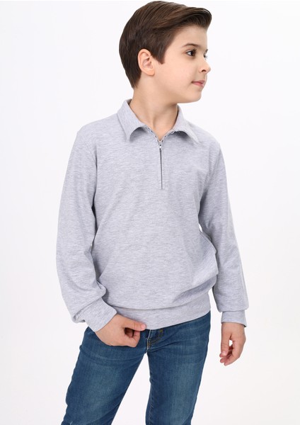 Toontoy Erkek Çocuk Polo Yaka Sweatshirt fiyatları
