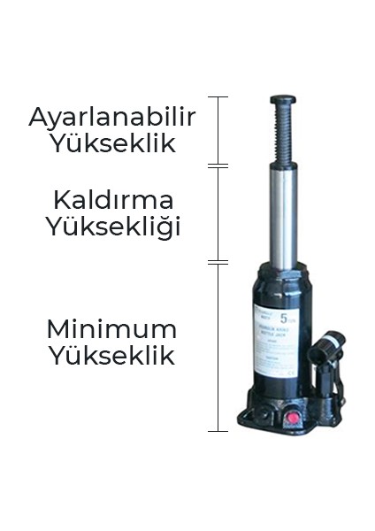 Şişe Kriko 30 Ton