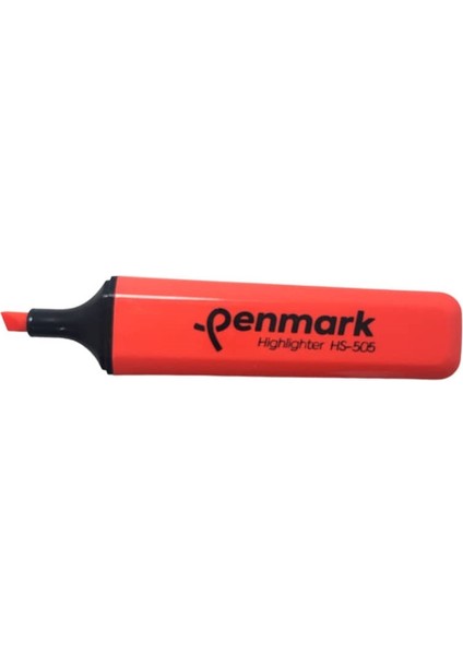 Penmart Tropik Fosforlu Kalem Kırmızı