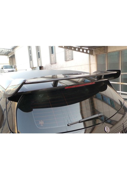 Mercedes Benz W176 2013-2018 Uyumlu Profesyonel Fırın Boyalı Piano Black Spoiler