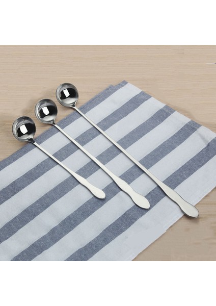 M 250MM Stili Paslanmaz Çelik Uzun Saplı Karıştırma Kaşığı Yaratıcı Kore Stili Kahve Kaşığı Dondurma Bal Tatlı Kaşığı Üç Boyut Seçeneğiyle (Yurt Dışından) fırsatları