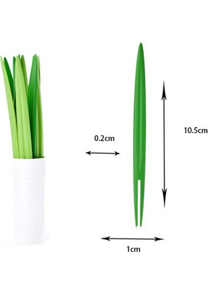 1 Takım Stili Yeşil Bambu Yaprak Meyve Çatalı Bento Öğle Yemeği Yiyecek Seçici Kokteyl Kürdan Düğün Festival Doğum Günü Mutfak Aksesuarları Aracı (Yurt Dışından) fiyatları