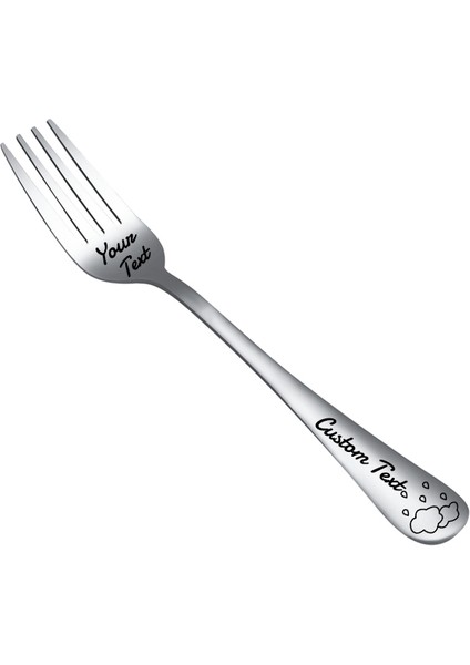 R-13 Tarzı Özel Tasarım Paslanmaz Çelik Hava Sembol Çatalı Ücretsiz Gravürlü Kişiselleştirilmiş Noel Hediyeleri Mutfak Aksesuarları Sofra Takımı Dekor (Yurt Dışından) modelleri