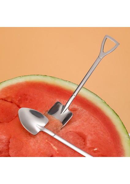 Gold2 Tarzı 304 Paslanmaz Çelik Tatlı Kaşığı Karpuz Kaşığı Dondurma Kaşığı Kahve Kaşığı Meyve Ucu Kürek Düz Kürek Mutfak Aksesuarları (Yurt Dışından) fiyatları