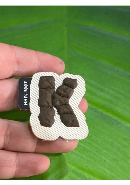 4x3 cm Kabartma K Harfi Arma Dikiş Giyim Aksesuarı