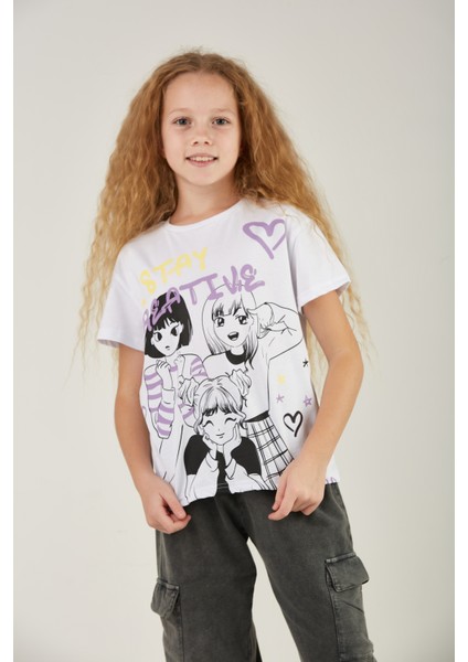 SGK-1203 Kız Garson T-Shirt