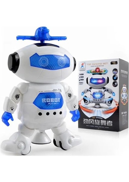 Dans Eden Robot Pervaneli Sesli Işıklı 20 cm