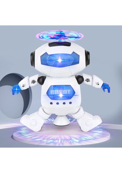 Dans Eden Robot Pervaneli Sesli Işıklı 20 cm