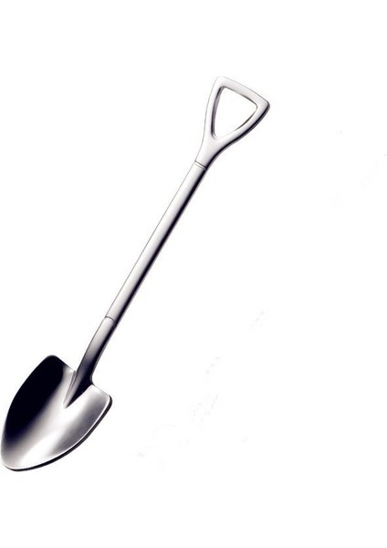 Kaşık-Gümüş Tarzı Yaratıcı Tatlı Kaşığı Paslanmaz Çelik Kahve Karıştırma Kaşığı Kürek Çatal Meyve Çatalı Gül Altın Paslanmaz Çelik Meyve Çatalı (Yurt Dışından)