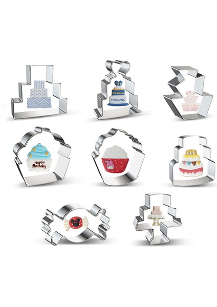 C Stili Kek Şeker Kurabiye Kesici Kalıp Paslanmaz Çelik Kurabiye Kalıbı Dıy Kek Kalıbı Meyve Kesme Kalıbı Fırın Aksesuarları (Yurt Dışından) fiyatları