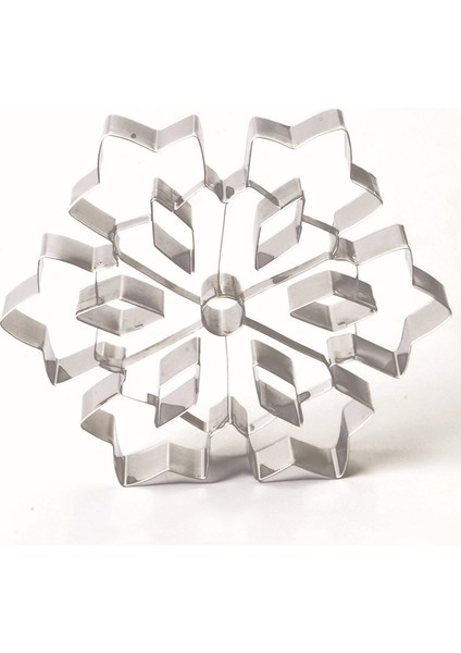 Açık Sarı Stil Noel Ağacı Zencefilli Adam Ceviz Asker Kar Tanesi Kar Tanesi Paslanmaz Çelik Kesme Kurabiye Pişirme Araçları Meyve Kurabiye Kalıbı (Yurt Dışından)