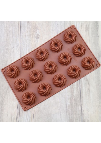 15- Kurabiye Stili Silika Jel 15 Sakız Whirlpool Hoff Model Donut Kurabiye Kek Bisküvi (Yurt Dışından)