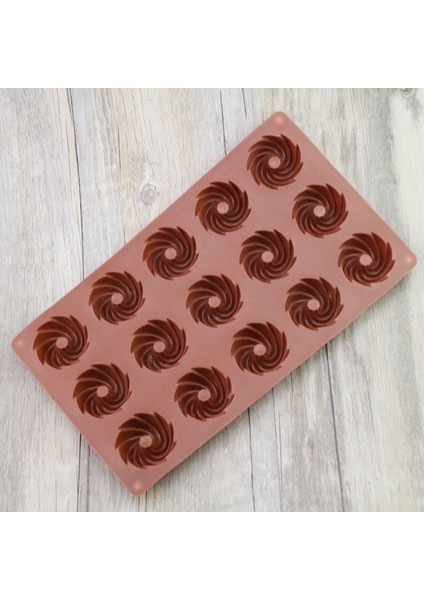 15- Kurabiye Stili Silika Jel 15 Sakız Whirlpool Hoff Model Donut Kurabiye Kek Bisküvi (Yurt Dışından)