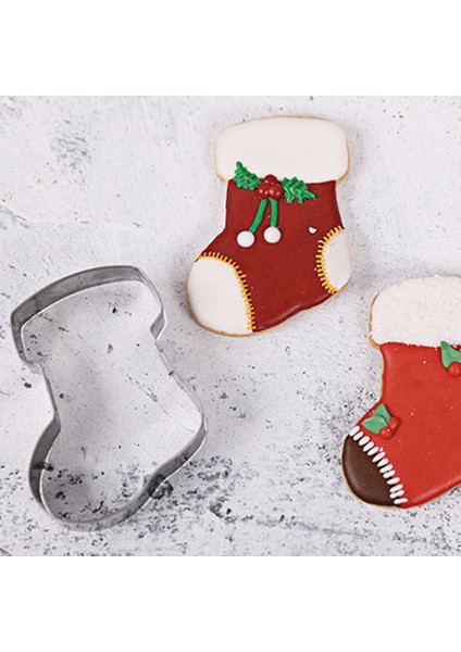 1 Adet K Tarzı 1 Pc Paslanmaz Çelik Kurabiye Kalıbı Noel Kurabiye Kesici Tema Kar Tanesi Noel Baba Pasta Kurabiye Zencefil Kalıbı Pişirme Aracı (Yurt Dışından)