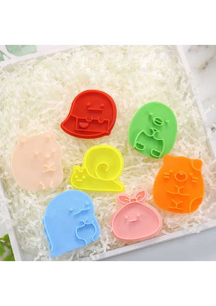 No.5 Tarzı Sevimli Karikatür Sumikko Gurashi Kurabiye Kesici Kalıp Fondan Bisküvi Damga Şeker Hamuru Pasta Süsleme Araçları (Yurt Dışından)