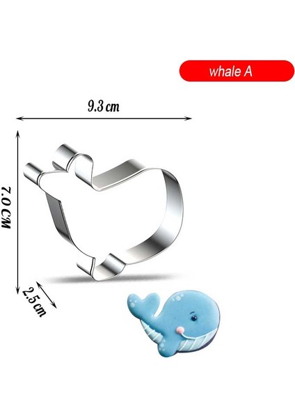 L Tarzı 3D Metal Paslanmaz Çelik Kurabiye Kesici Noel Şeker Şekli Kek Kalıbı Kek Dekorasyon Araçları Kek Şablon Kalıp Fırın Fondan (Yurt Dışından)