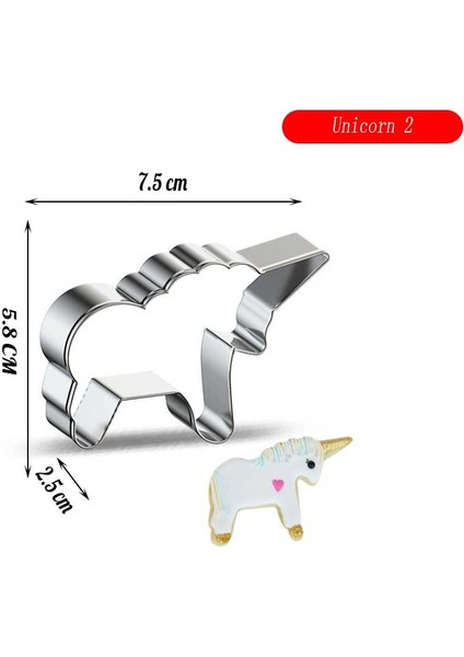 L Tarzı 3D Metal Paslanmaz Çelik Kurabiye Kesici Noel Şeker Şekli Kek Kalıbı Kek Dekorasyon Araçları Kek Şablon Kalıp Fırın Fondan (Yurt Dışından)