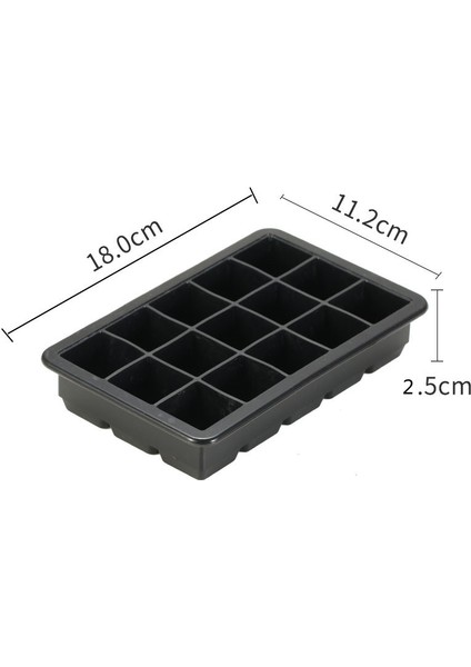 15 Hücre Stili Kapalı Değil Silikon Buz Küpü Yapıcı Buz Tepsisi Şeker Kek Puding Çikolata Kalıpları Kolay Çıkartma Kare Şekilli Buz Küpü Tepsileri Kalıplar (Yurt Dışından)