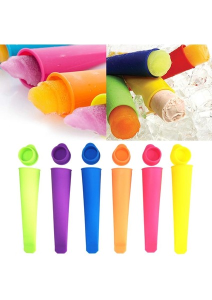No.5 Tarzı Silikon Dondurma Kalıbı Dondurma Yapma Kalıbı Pop Kalıbı Loly Kutup Gıda Sınıfı Silikon El Tipi Dondurma Kalıbı (Yurt Dışından)