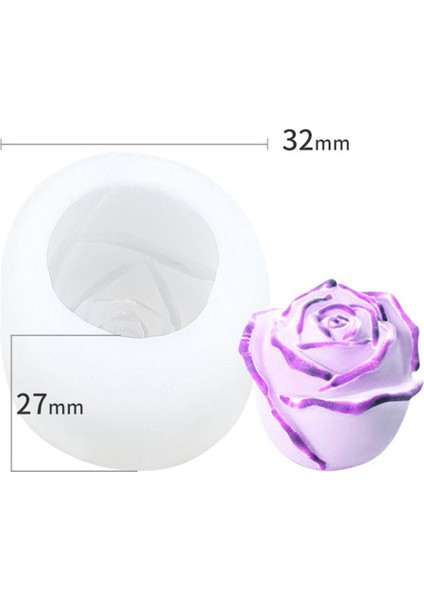 Beyaz Stil L Beden Silikon Yeniden Kullanılabilir Buz Küpleri Kalıbı Dondurma Topu Yapıcı Buz Küpleri Formu Silikon Gül Şekilli Dondurma Kalıbı Lce Kalıbı (Yurt Dışından) fırsatları