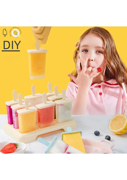 Stil 1 Bej Küçük Stil Ev Yapımı Yaz Dondurması Kalıbı Dondurma Kalıbı Popsicle Kalıbı Tepsi Mutfak Kutu Seti Dıy Aksesuarları (Yurt Dışından) modelleri