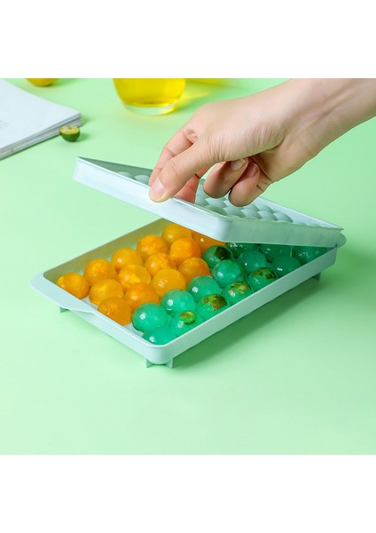 B Mavi Tarzı Plastik Kalıplar Buz Tepsisi Yaratıcı Yuvarlak Buz Küpü Kalıbı Buzdolabı Küresel Buz Kutusu Büyük Buz Kalıbı Buz Kutusu Mutfak Kendin Yap Araçları (Yurt Dışından) fırsatları