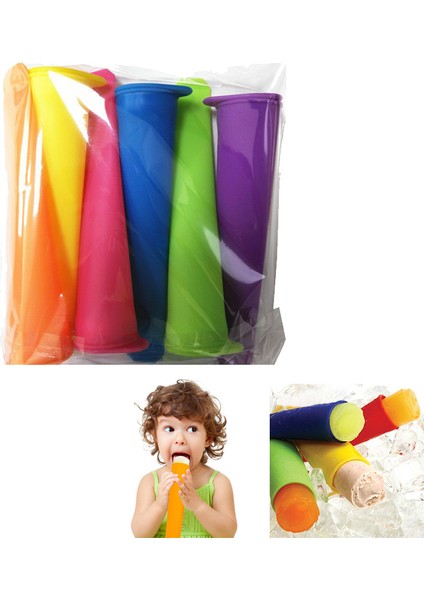 4 Adet Gül Tarzı Gıda Kalitesi Silikon Buz Tüp Kalıbı Yaz Dondurma Buz Yapıcı Elde Tutulan Dondurma Kalıbı Tepsisi (Yurt Dışından) fırsatları