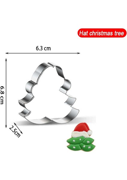 T Stili Çok Şekilli Kurabiye Kalıpları Kalıpları Araçları Fondan Kurabiye Kesici Kalıp Pastane Pasta Şekilleri Noel Mutfak Fırınlama Dekorasyon Araçları (Yurt Dışından)