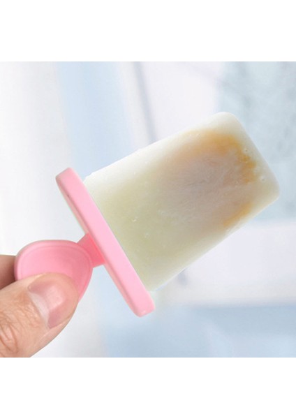 C2 Stili M Beden 8 Hücreli Silikon Kalıplar Dondurma Çikolata Kalıpları Buz Küpü Tepsisi Gıda Güvenli Popsicle Yapıcı Kendi Yapımı Dondurucu Dondurma Kalıbı (Yurt Dışından)