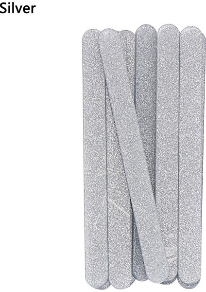 Gümüş Tarzı Akrilik Dondurma Çubukları Popsicle Çubuk Çocuklar Dıy Dondurma Çubukları El Sanatları Popsicle Çubuk Kalıbı Pasta Üstü - E Ticaret Için (Yurt Dışından)