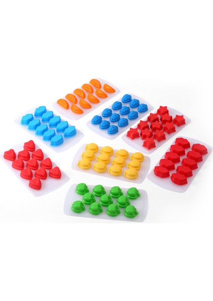 Muz Tarzı Güvenli Silikon Meyve Şekilli Buz Küpü Yaratıcı Buz Yapıcı Dıy Küçük Buz Küpü Kalıbı Rastgele Renkler (Yurt Dışından) modelleri