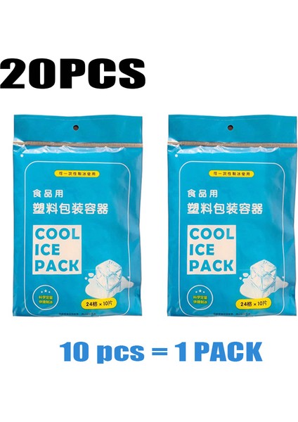 20 Adet Tarzı 30X19CM Tek Kullanımlık Kendinden Kapanan Buz Topu Kalıbı Mutfak Buz Poşetleri Küp Kalıbı Dondurucu Yapıcı Buz Yapım Poşetleri Buz Kalıpları Dondurma Araçları (Yurt Dışından)
