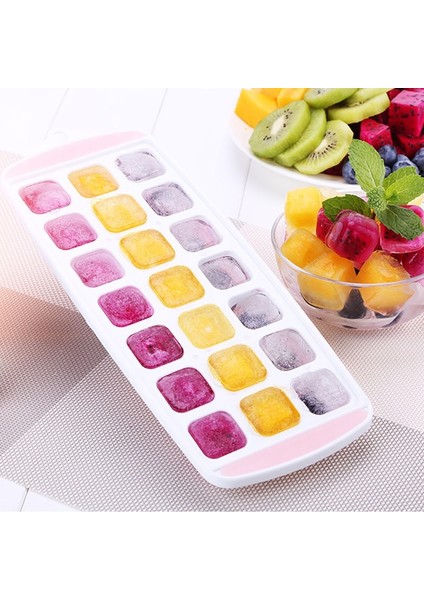 21-Boşluk Mavi Stili 36 Kavite Gıda Kalitesi Silikon Kalıp Buz Küpü Tepsisi, Kendin Yap Buz Küpü Yapıcı (Yurt Dışından) fırsatları