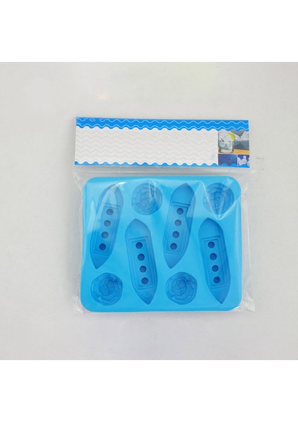 Mavi Stil Parti Içecekleri Için Silikon Buz Küpü Kalıplama Kalıbı Mould Titaaped - Türkçe Dili Için (Yurt Dışından) fırsatları