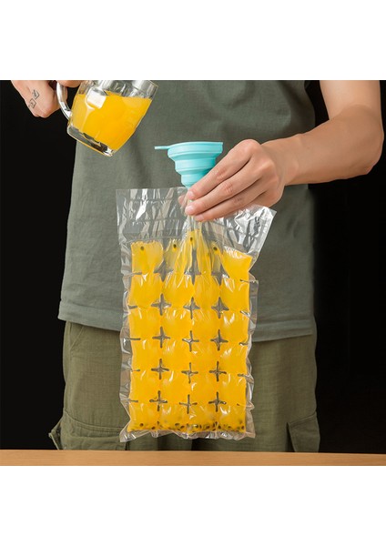 10 Adet Tarzı Hızlı Donduran Kendinden Kapanabilen Buz Küpü Poşeti Şeffaf Buz Kalıbı Mutfak Gereçleri (Yurt Dışından) fırsatları