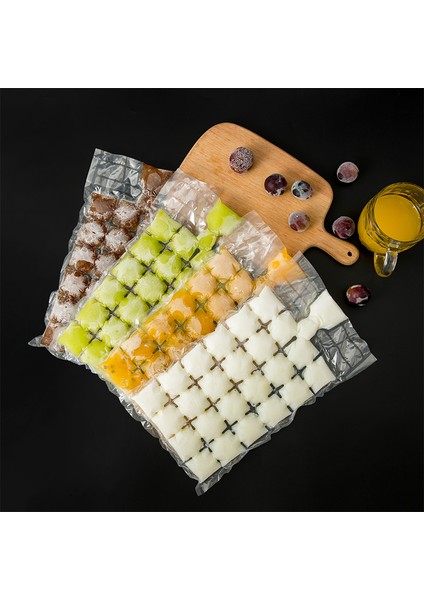 30 Adet Tarzı Hızlı Donduran Kendinden Kapanabilen Buz Küpü Poşeti Şeffaf Buz Kalıbı Mutfak Gereçleri (Yurt Dışından) modelleri