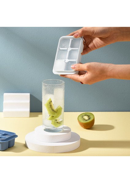 Gösterildiği Gibi Stil Xxl Kişiselleştirilmiş Buz Kutusu Kapaklı Küçük Kutu Buz Küpü Kalıbı Seti Mutfak Ev Yapımı Dıy Buz Tepsisi Hızlı Derin Dondurucu (Yurt Dışından) fırsatları