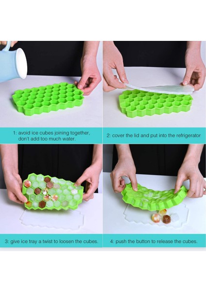 Kapaklı Mor Tarzı Silikon Petekli Taşınabilir 37 Dondurma Kalıbı, Çıkarılabilir Kapaklı Silikon Dondurma Kalıbı, Bpa Içermez. (Yurt Dışından) fırsatları