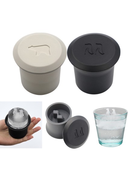Beyaz Ayı Stili Sıcak Yeni Kutup Ayısı Penguen Desenli 3D Buz Kalıbı Gıda Kalitesi Silikon Kutup Buz Kalıbı Jöle Çikolata Kalıbı Yapıcı Buz Yapıcı (Yurt Dışından)