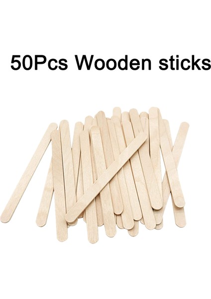 50 Adet Çubuk Stili Silikon Dondurma Kalıbı Kendin Yap Buzluğu 4 Hücre Küçük Boy Popsicle Fincanları Dondurma Varil Yapıcıları Pişirme Araçları (Yurt Dışından)