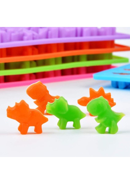 Kırmızı Stil Sevimli Küçük Dinozor Silikon Kalıpları Çikolata Kalıbı Buz Tepsi Kalıbı Yumuşak Şeker Kalıbı Damlatıcı ile XHC88 (Yurt Dışından) fırsatları