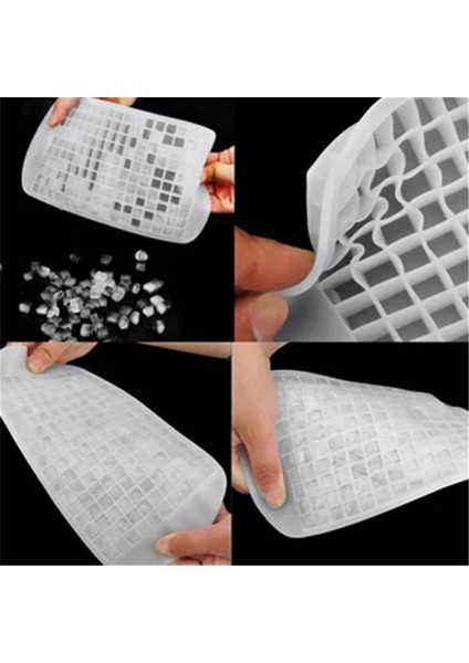 2 Adet Beyaz Stil 160 Izgara Buz Küpü Kalıbı 160 Izgara Silikon Meyve Buz Küpü Yapıcı Kendin Yap Kare Şekilli Mutfak Aksesuarları (Yurt Dışından) fırsatları