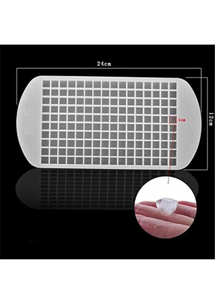 2 Adet Beyaz Stil 160 Izgara Buz Küpü Kalıbı 160 Izgara Silikon Meyve Buz Küpü Yapıcı Kendin Yap Kare Şekilli Mutfak Aksesuarları (Yurt Dışından) indirimleri