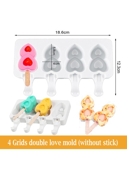 J Tarzı Hücre Magnum Silikon Kalıp Silikon Dondurma Kalıbı Dondurma Kalıpları Kendin Yap Dondurma Kalıbı Dondurma Yapma Kalıbı Buz Küpü Tepsisi (Yurt Dışından) fırsatları